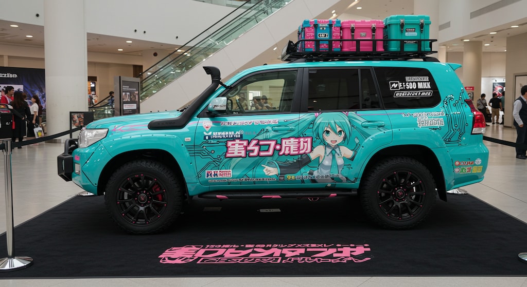 ランドクルーザー初音ミク痛車