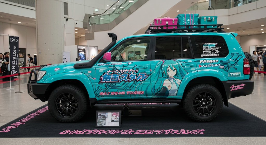ランドクルーザー初音ミク痛車