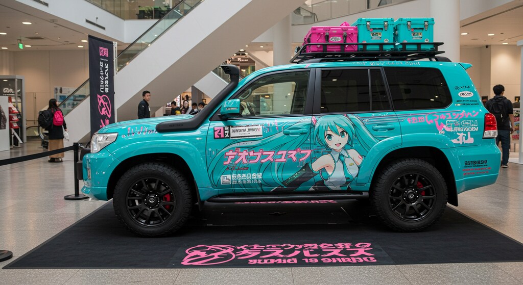 ランドクルーザー初音ミク痛車