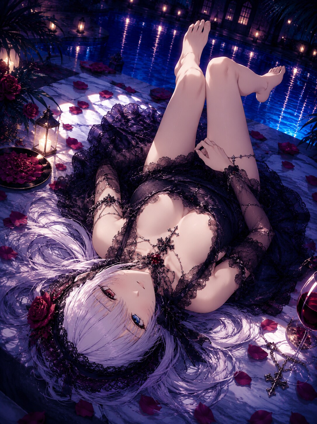 ルミナス・バレンタイン ～真夜中のプールサイド～