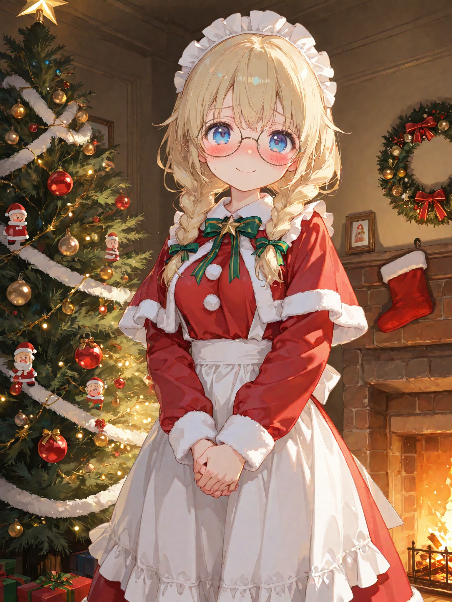 メイドサンタさん | の人気AIイラスト・グラビア