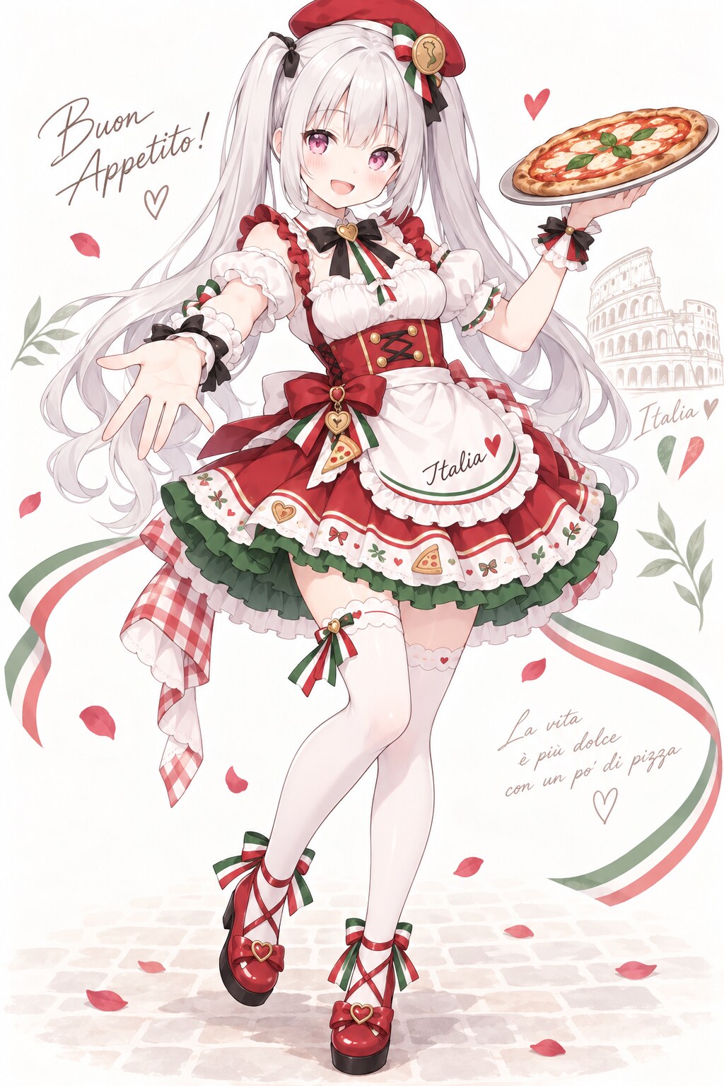 イタリアンMINAKO! 🇮🇹🍕 | の人気AIイラスト・グラビア