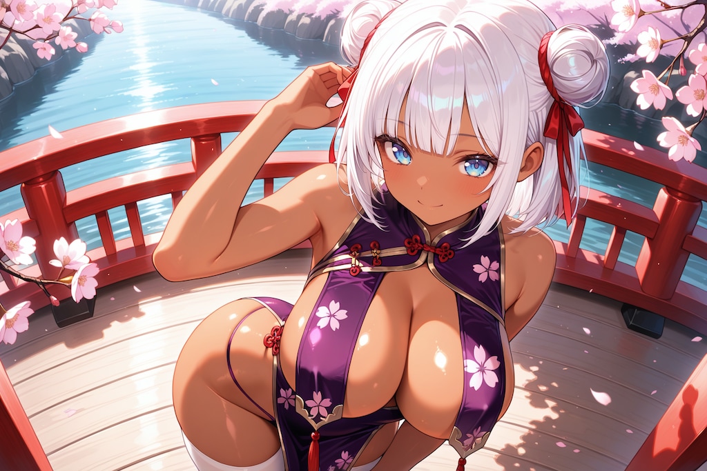 乳暖簾スタイルのチャイナドレスは、まだ君の性癖に合ってる？