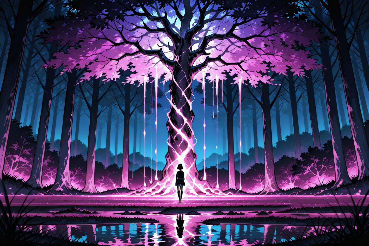 森の奥 | の人気AIイラスト・グラビア