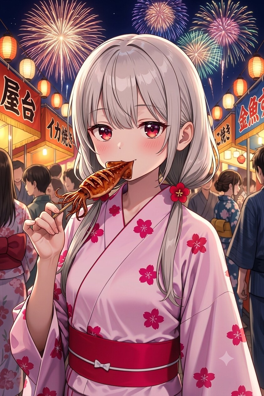 夏祭りとアイちゃん