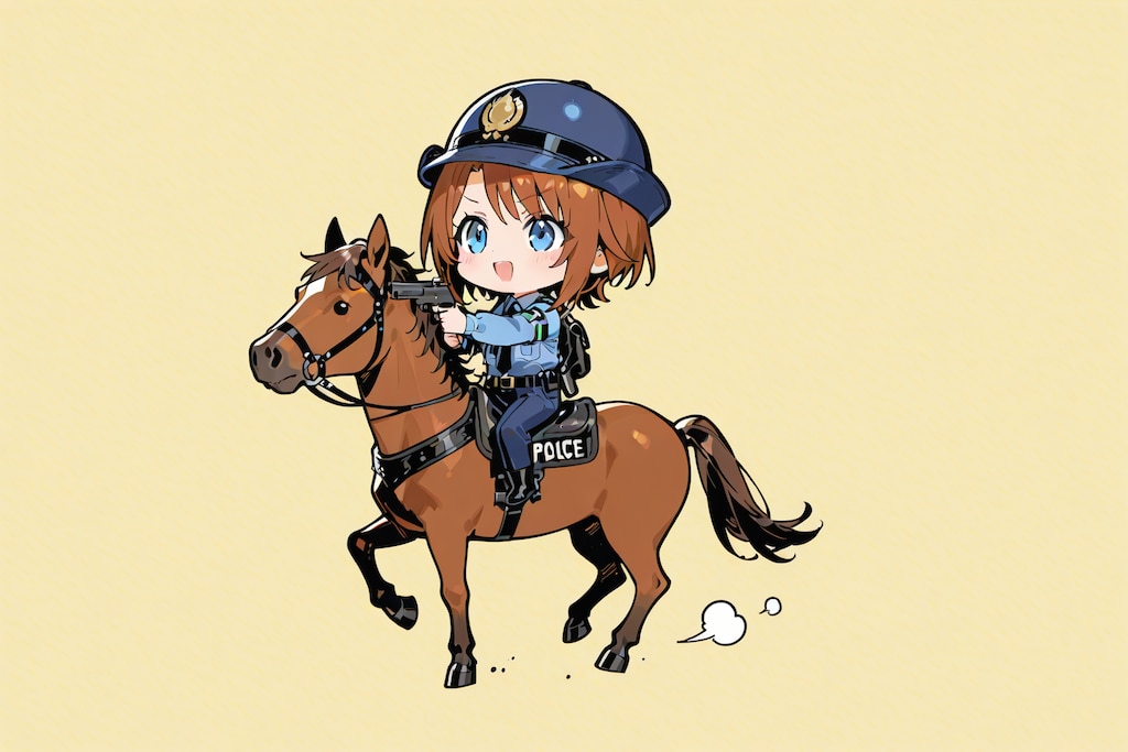 チビ騎馬警官