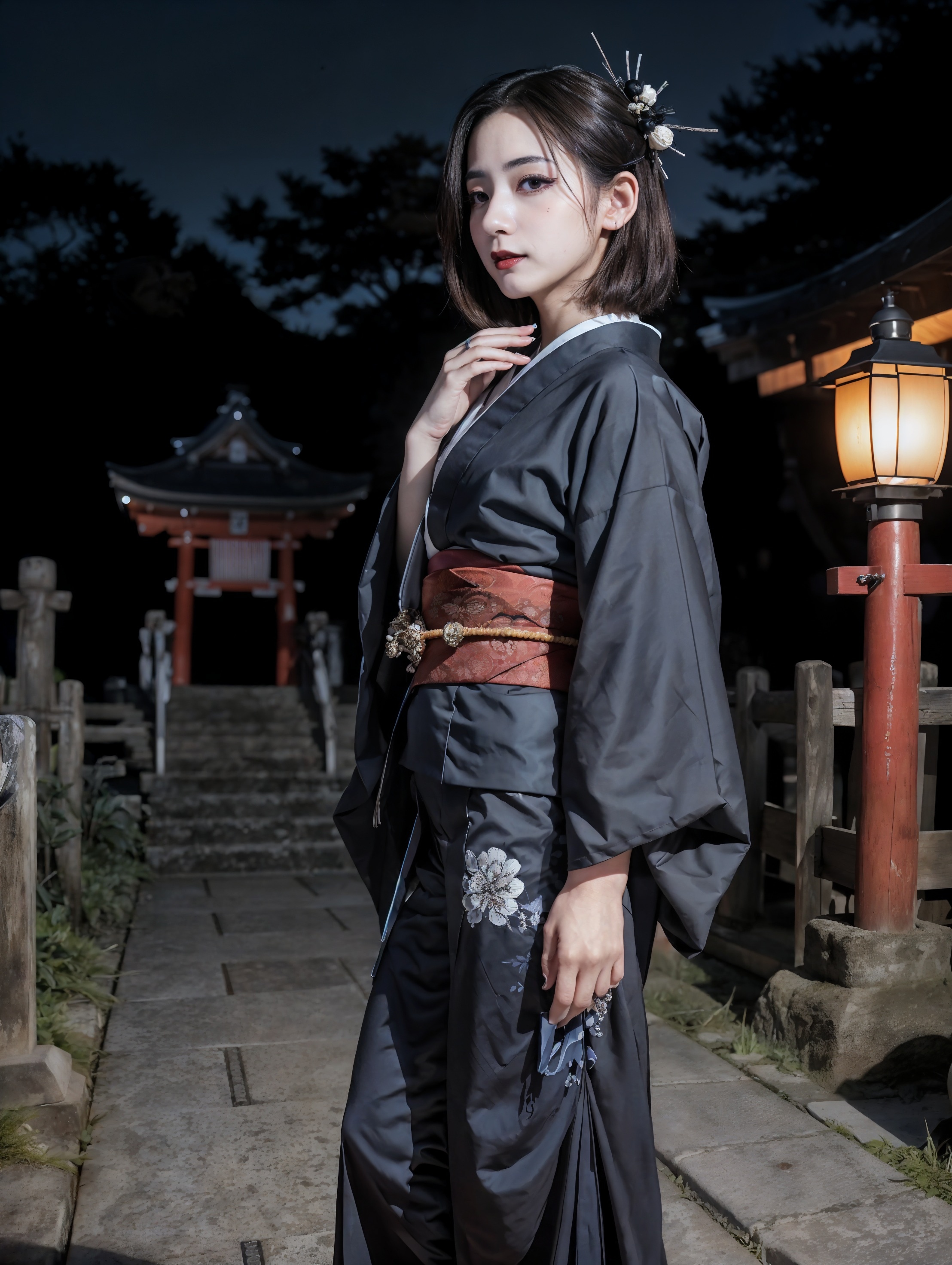 【動画あり】和服美女