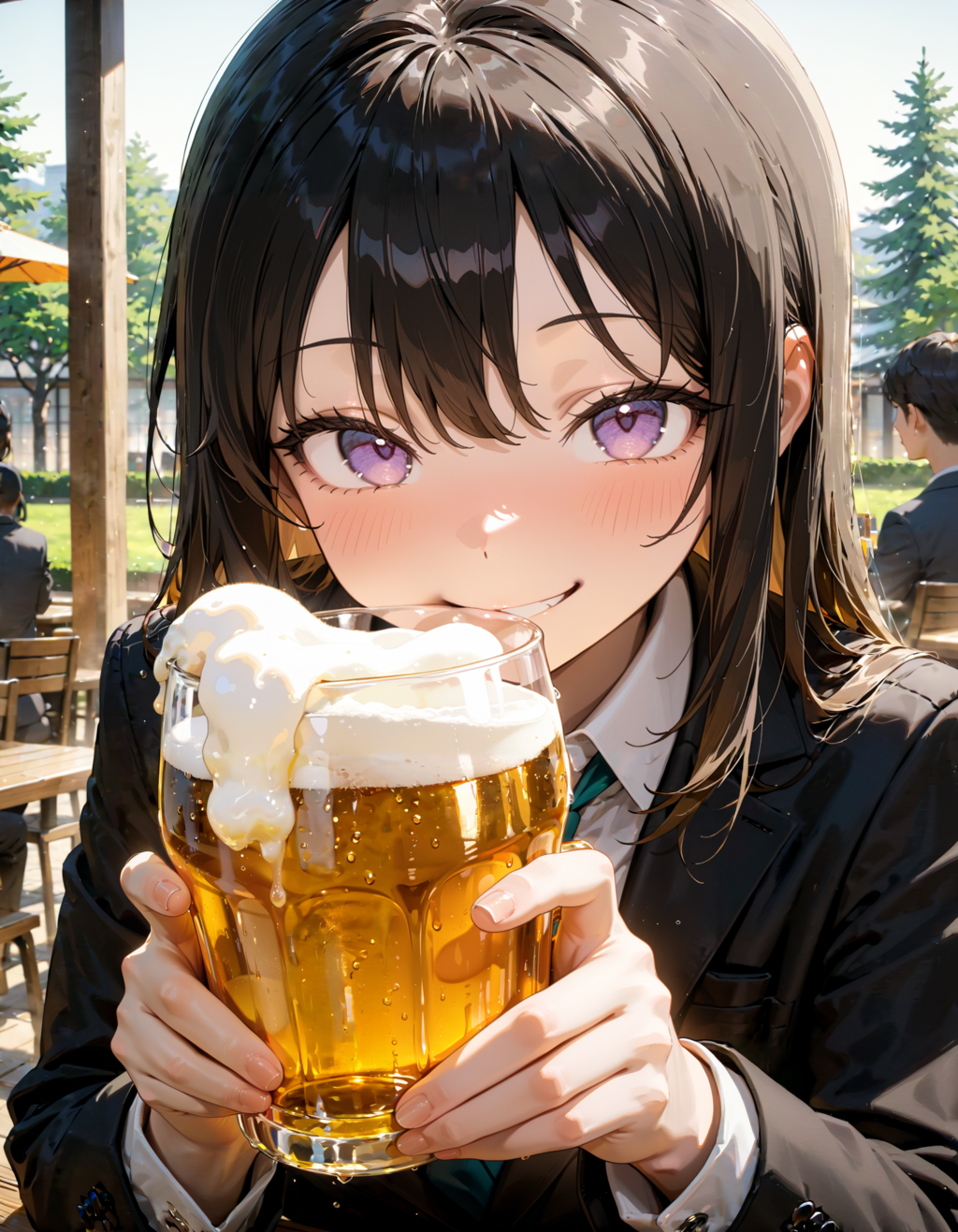 今日は居酒屋で乾杯の日。グッドスーツの日。黒ラベルの日　その２