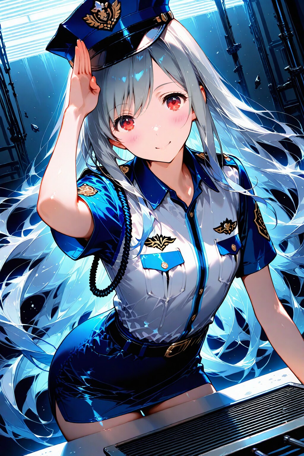 大人気アイドルグループ「神楽坂46」の3人が一日警察署長に！ 薬物乱用の危険性を熱く訴え