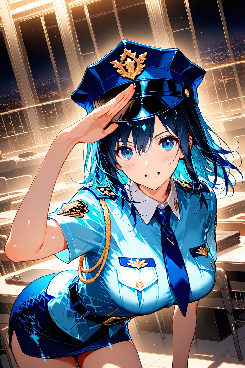 大人気アイドルグループ「神楽坂46」の3人が一日警察署長に！ 薬物乱用の危険性を熱く訴え