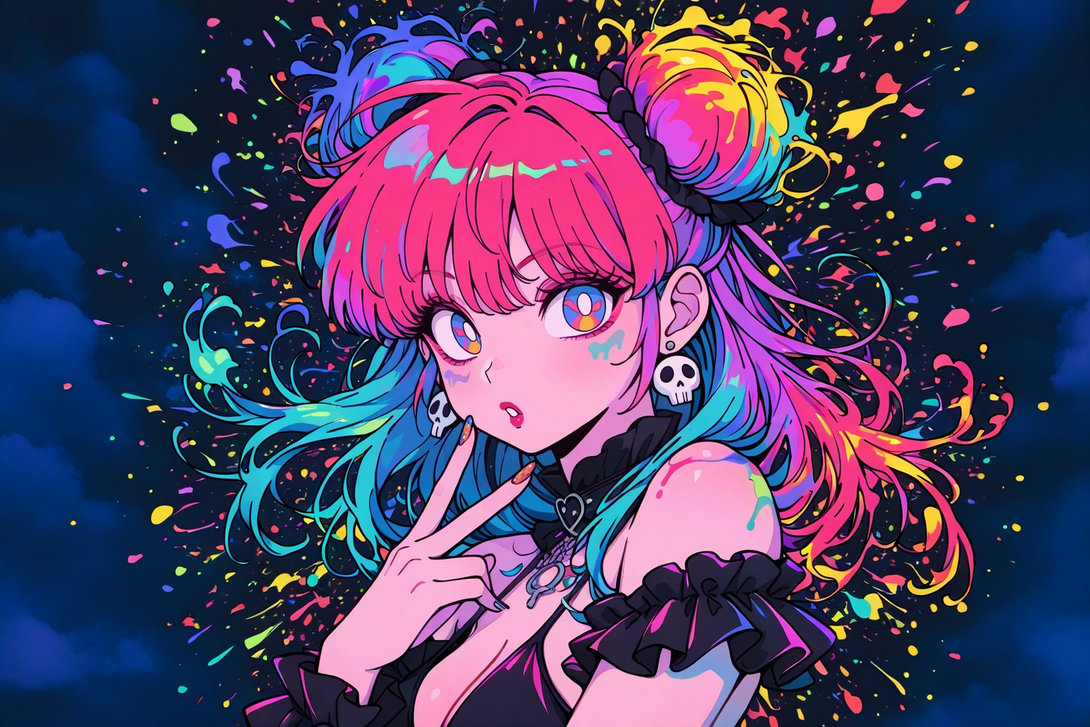 カラフル×カワイイ | の人気AIイラスト・グラビア