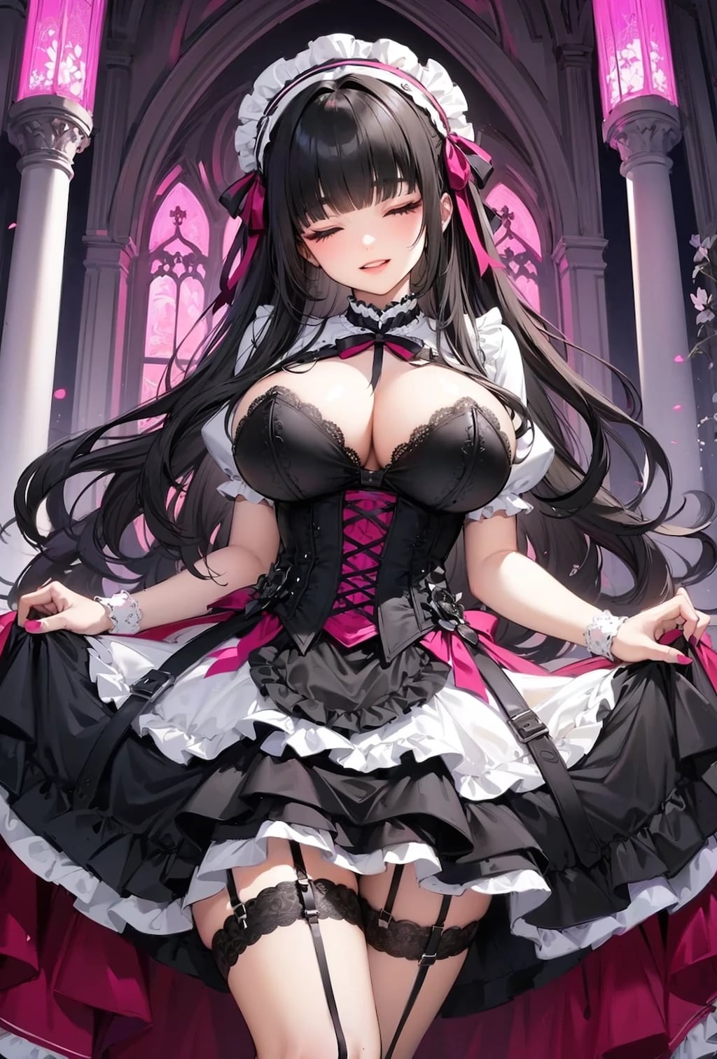 ゴスロリ戦巫女