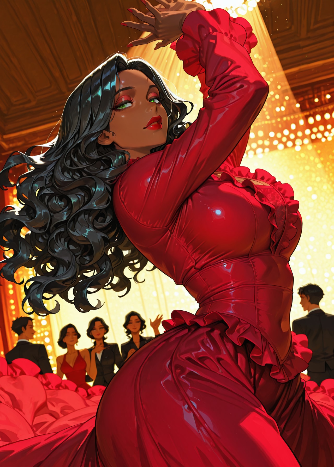 愛と情熱を踊る女 | の人気AIイラスト・グラビア