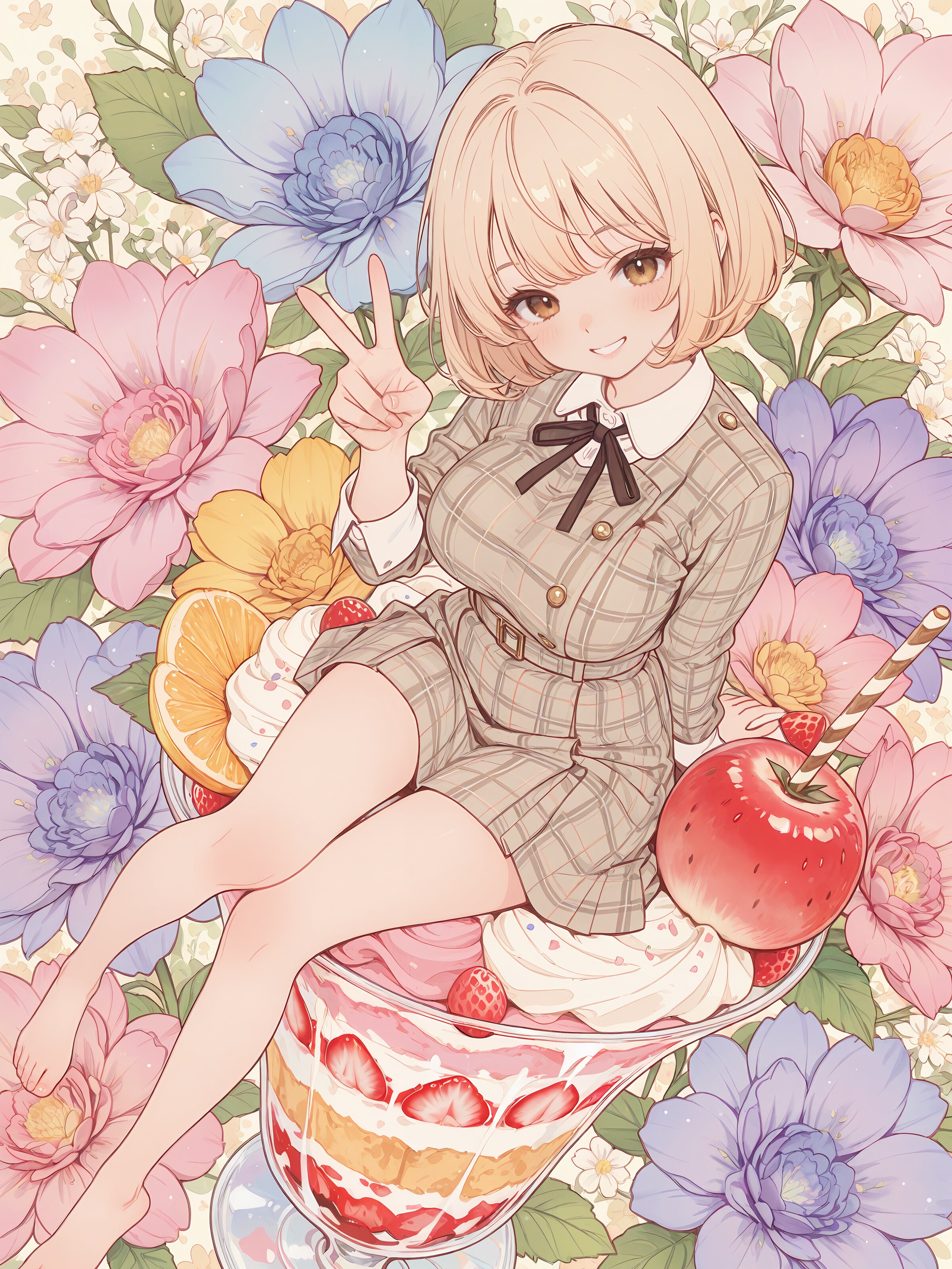 エリちゃんとアリシアちゃん