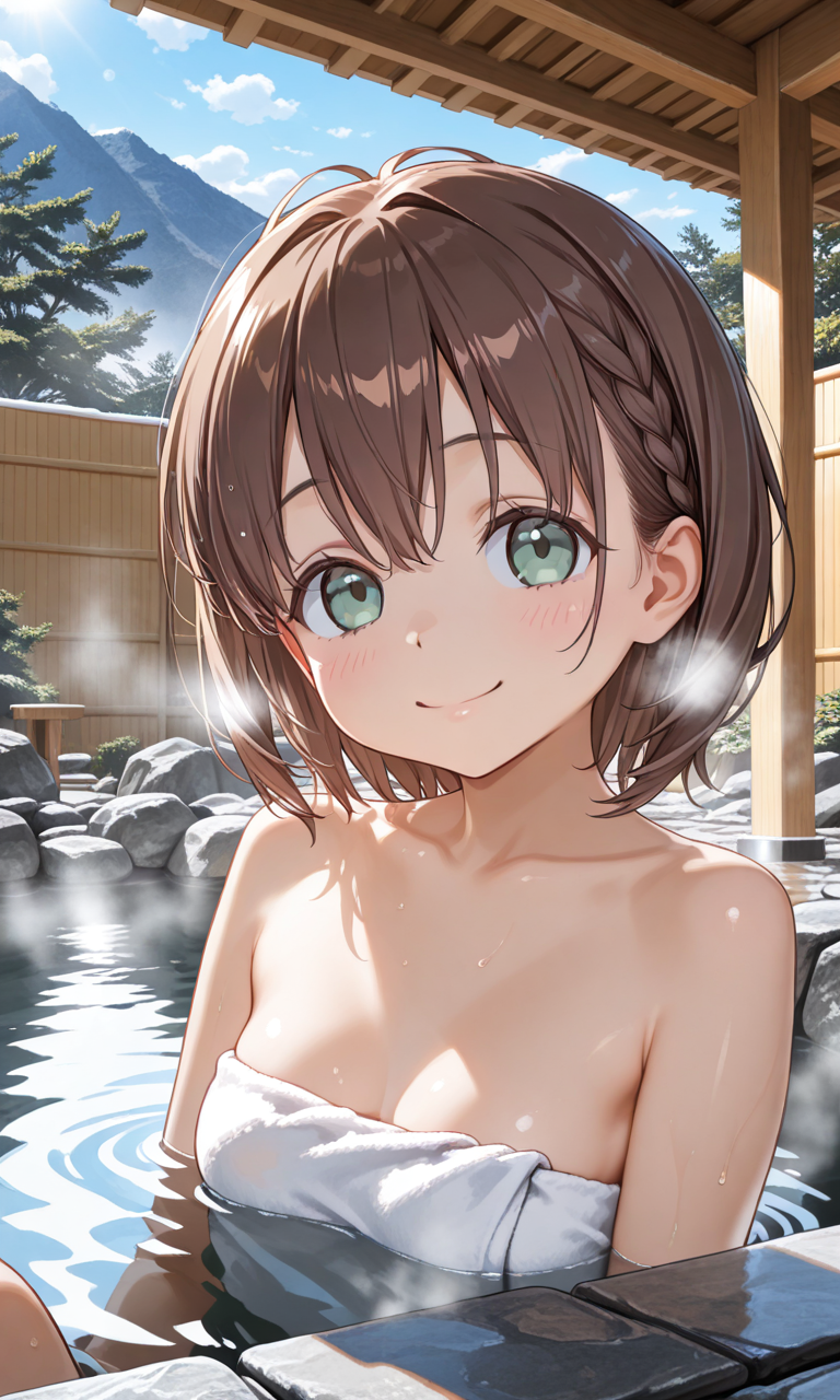 露天風呂の日！