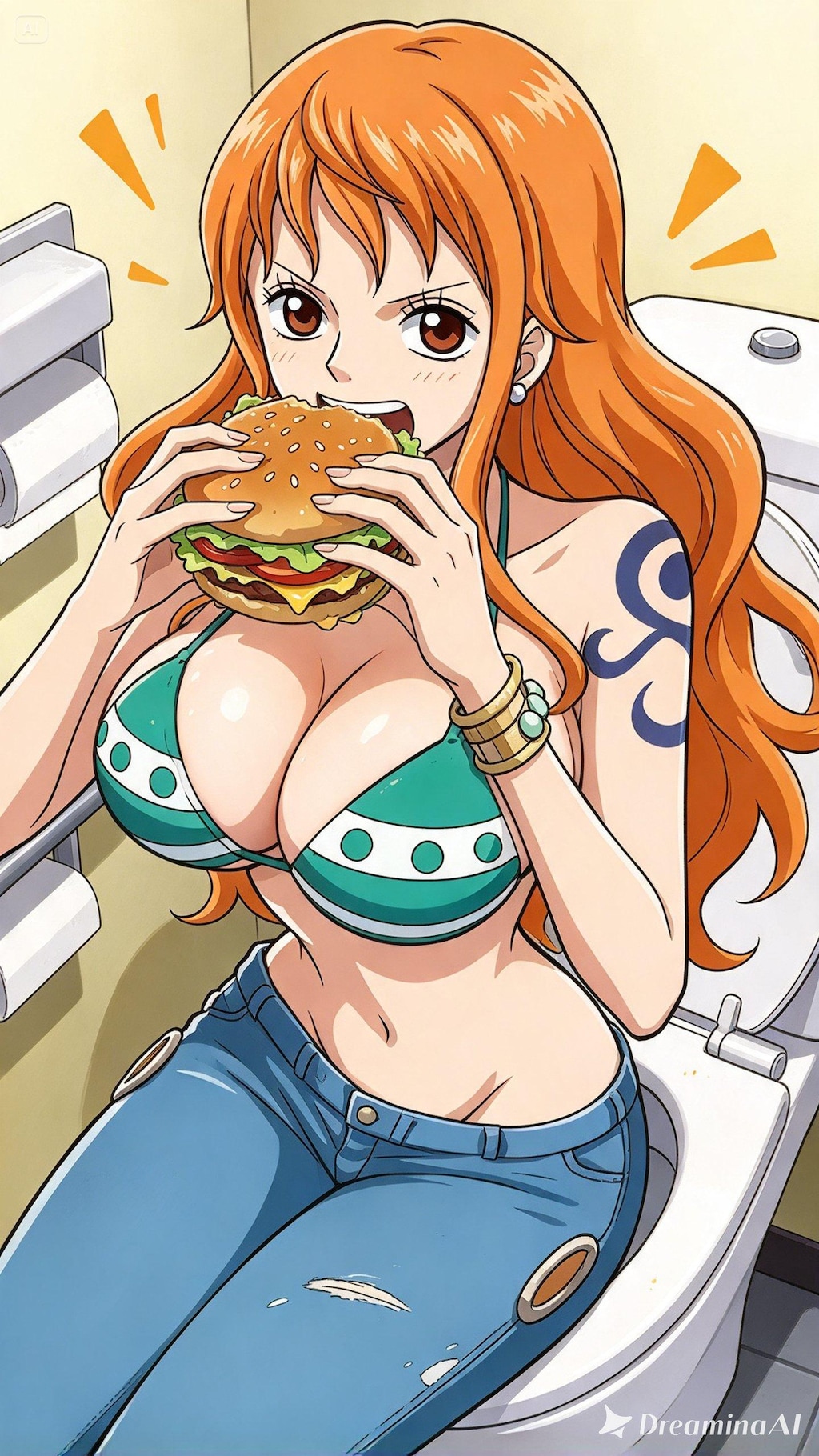 ナミさんの便所飯 ハンバーガー編