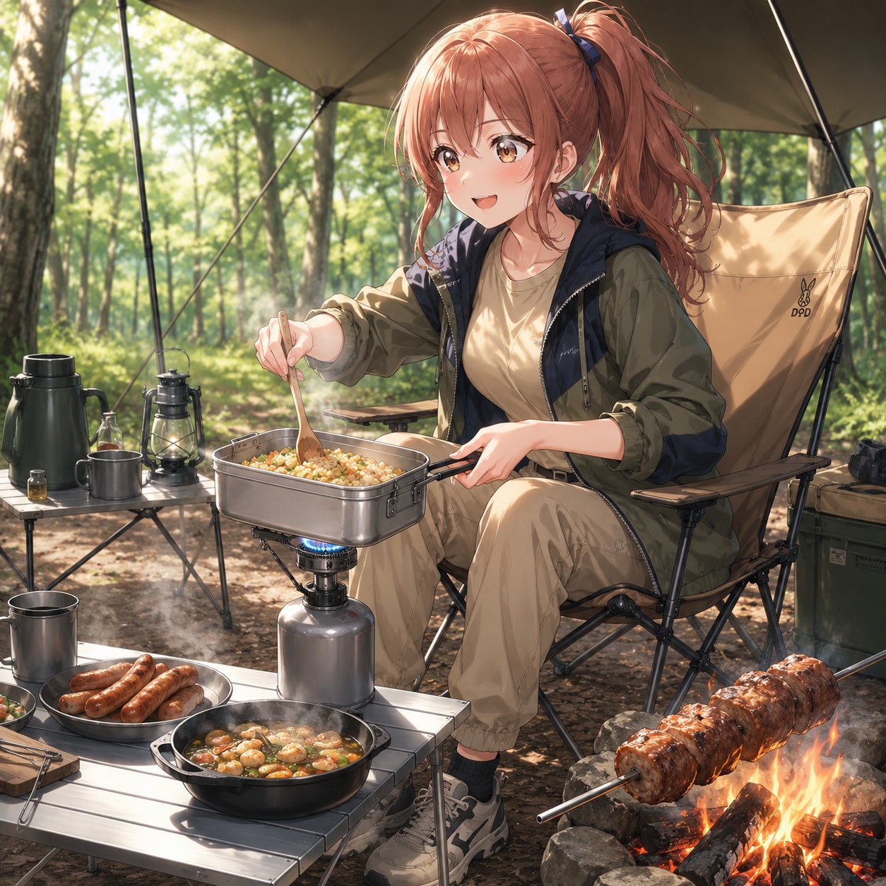 キャンプ飯