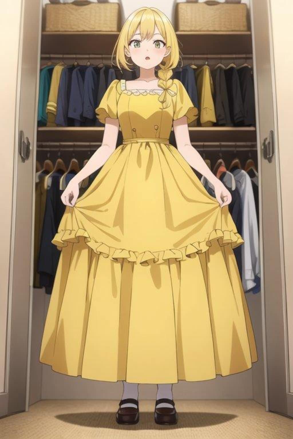 お姫様イエロー気分