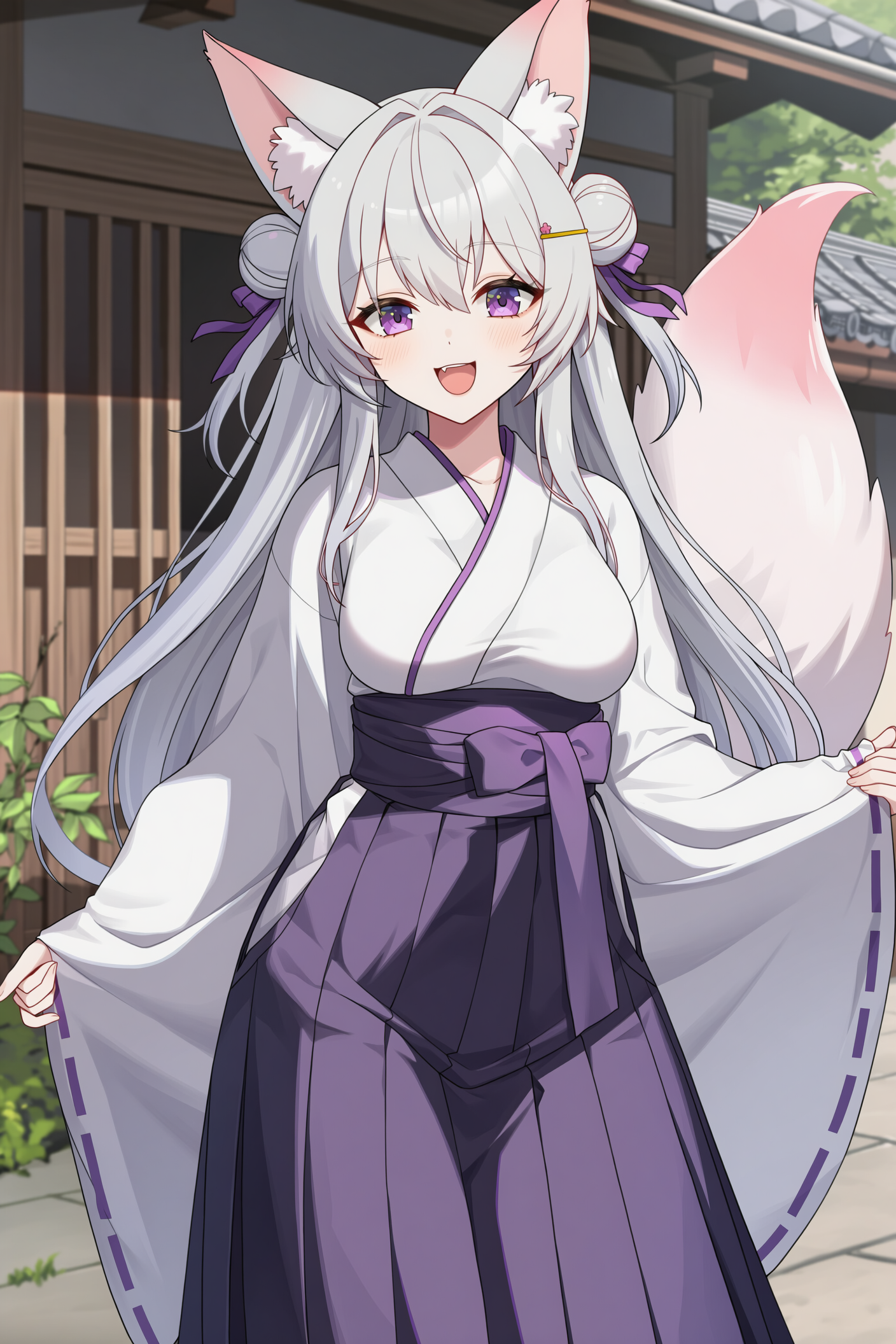 巫女ケモミミさん