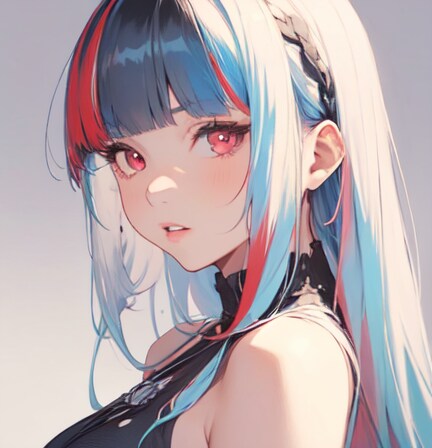 メッシュカラフル３