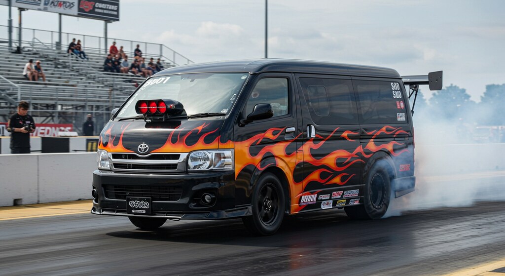 ハイエースドラッグカー