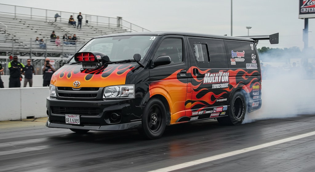 ハイエースドラッグカー