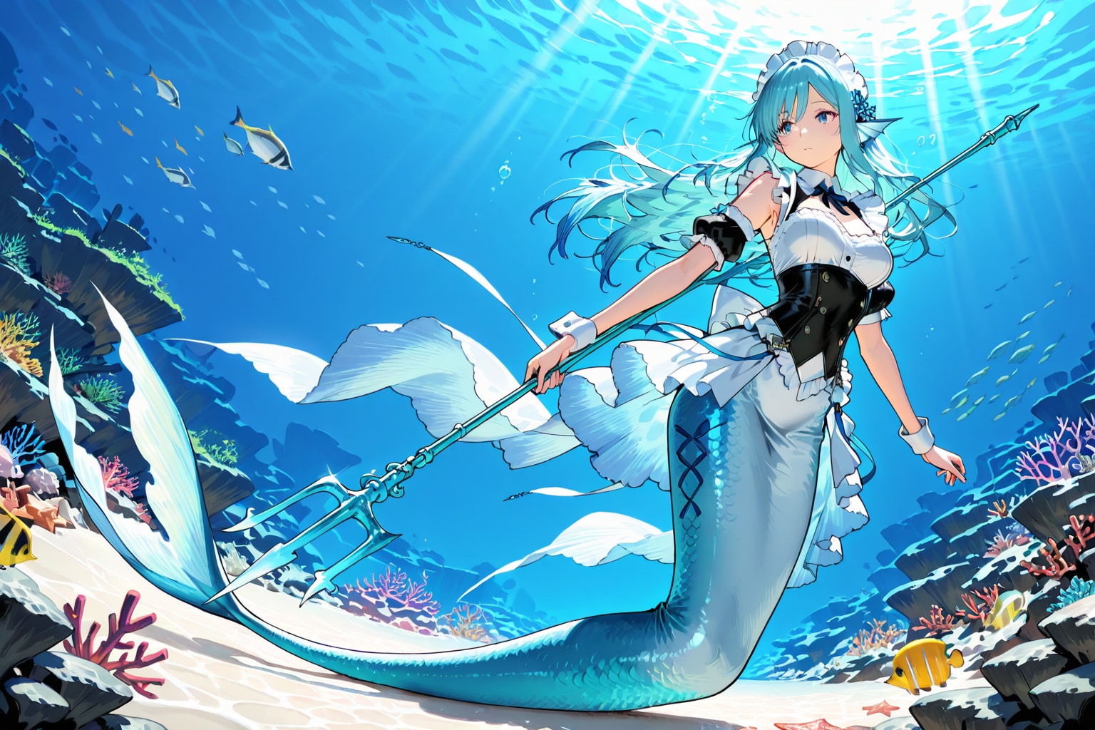 マーメイドアーマー(リメイク) | の人気AIイラスト・グラビア