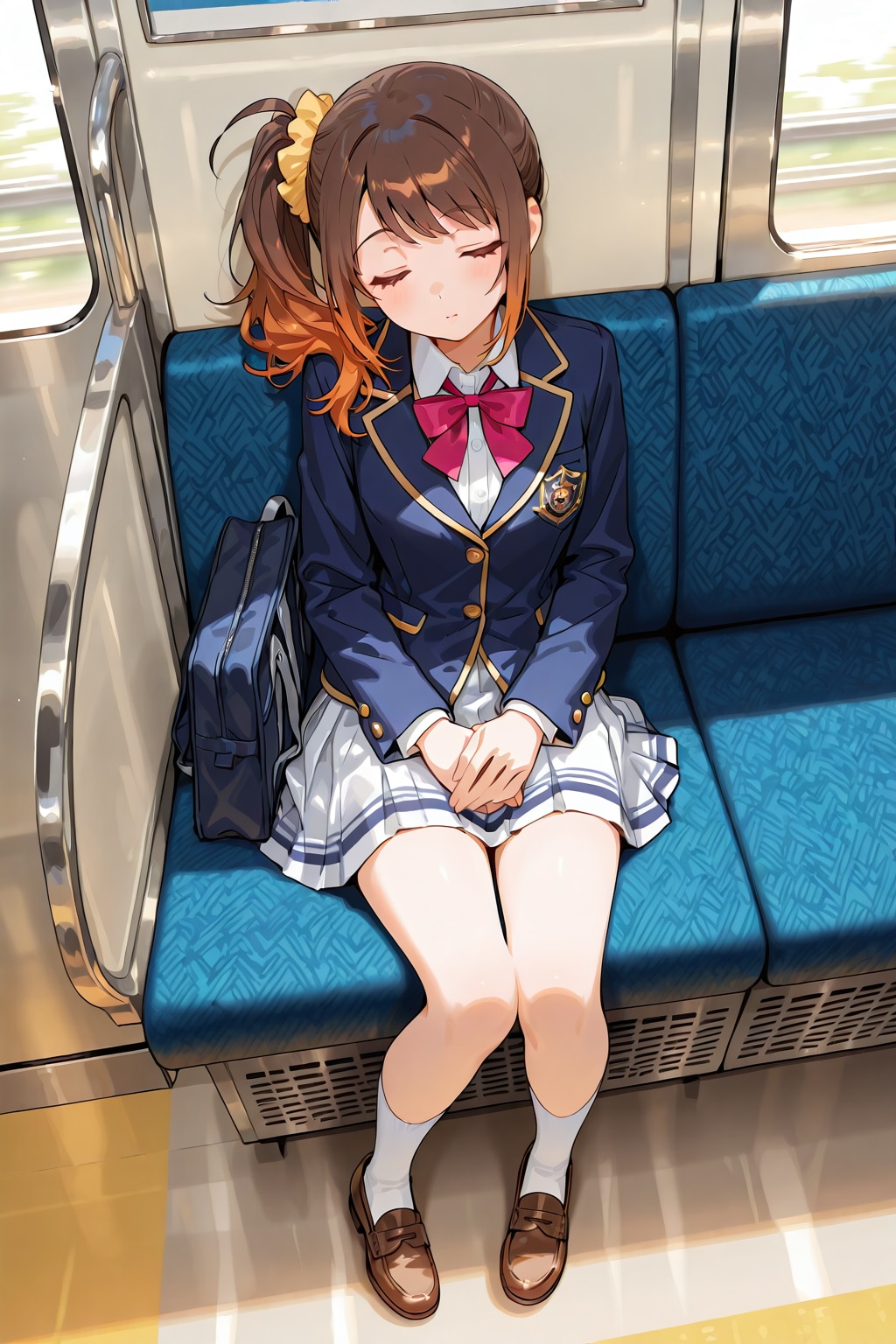 通学中
