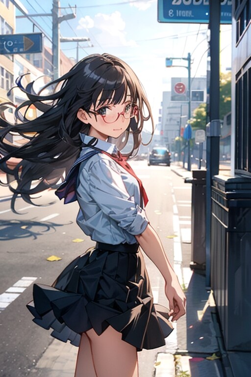 今日の眼鏡っ娘　3/7 | の人気AIイラスト・グラビア