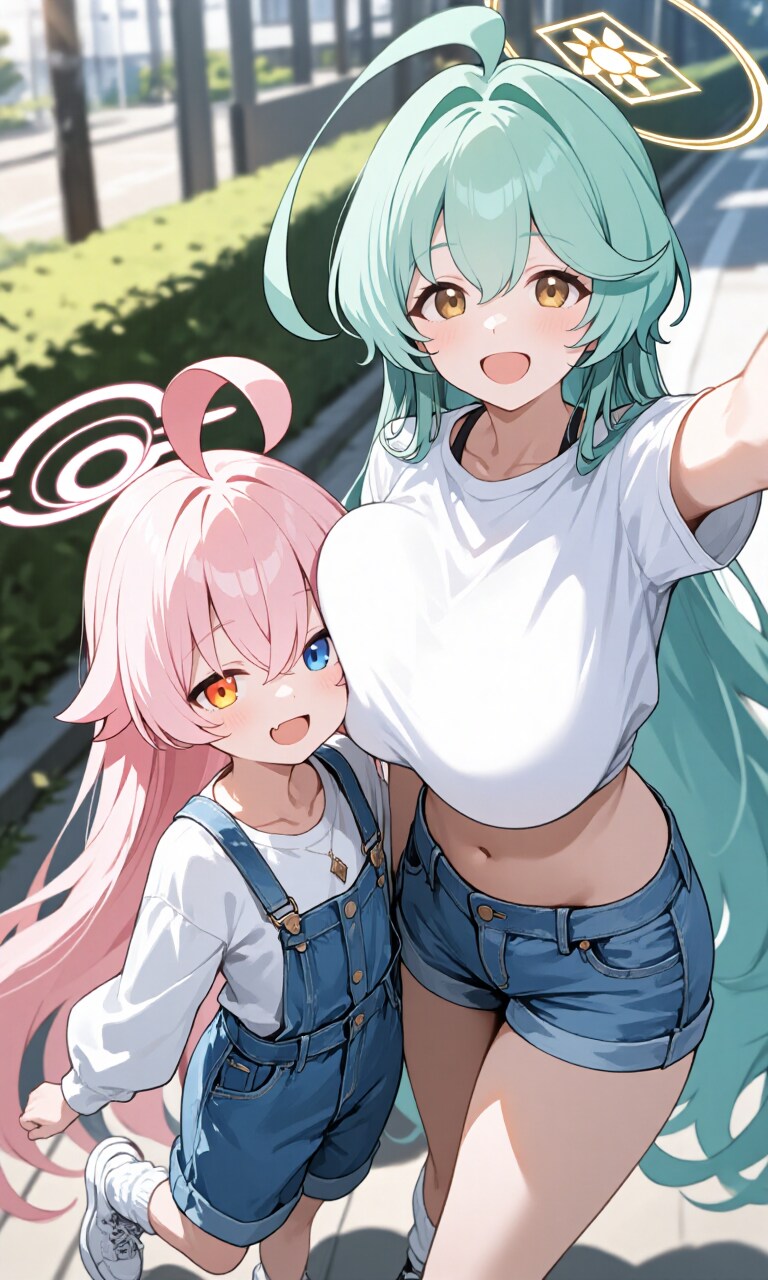 ホシノとユメ　夏私服6