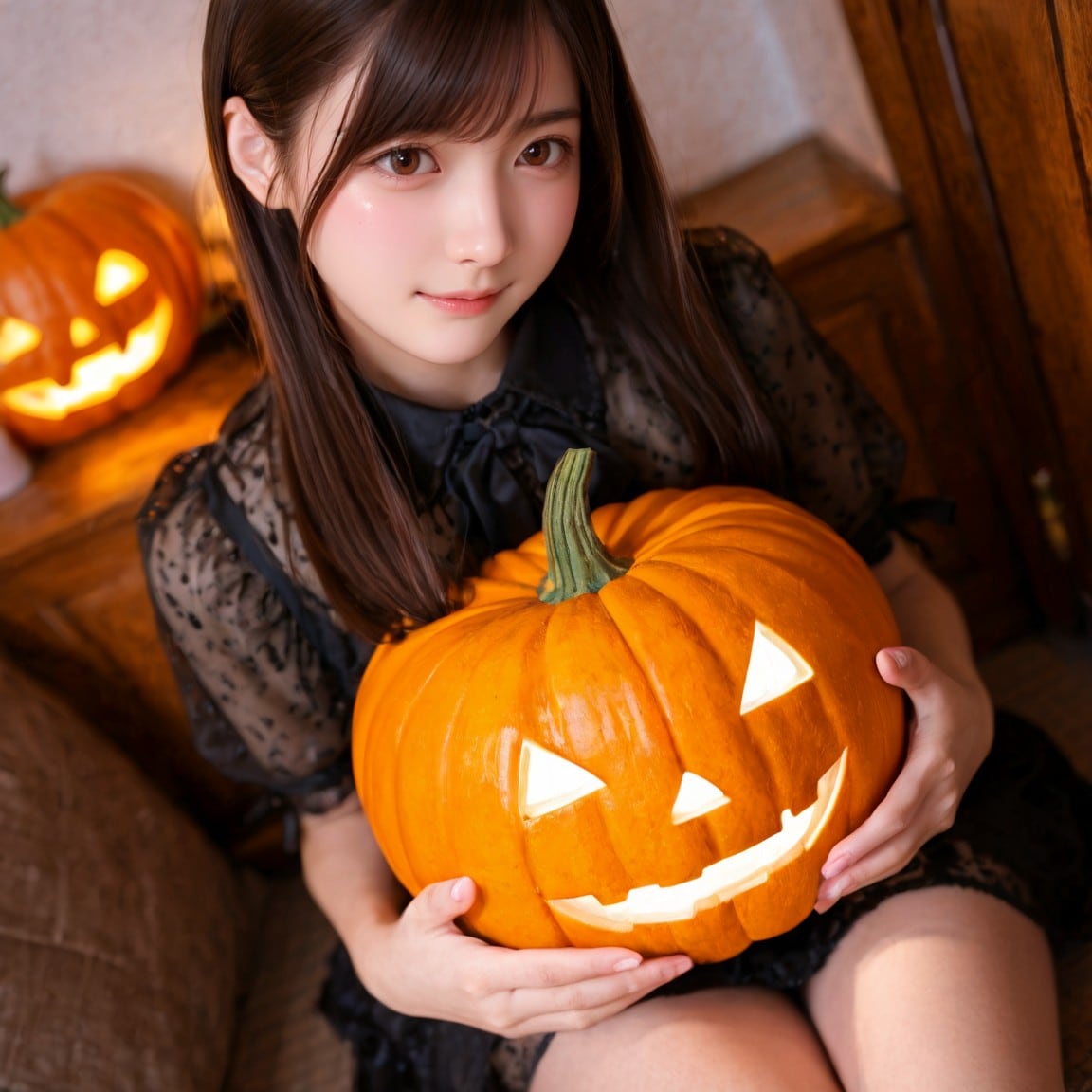 ハロウィンなかぼちゃ 10/30 | の人気AIイラスト・グラビア