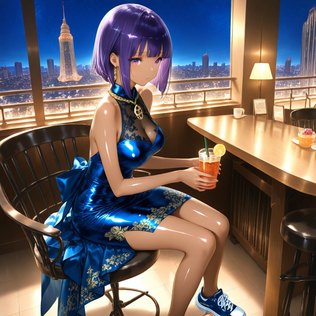 Cafe at night 3