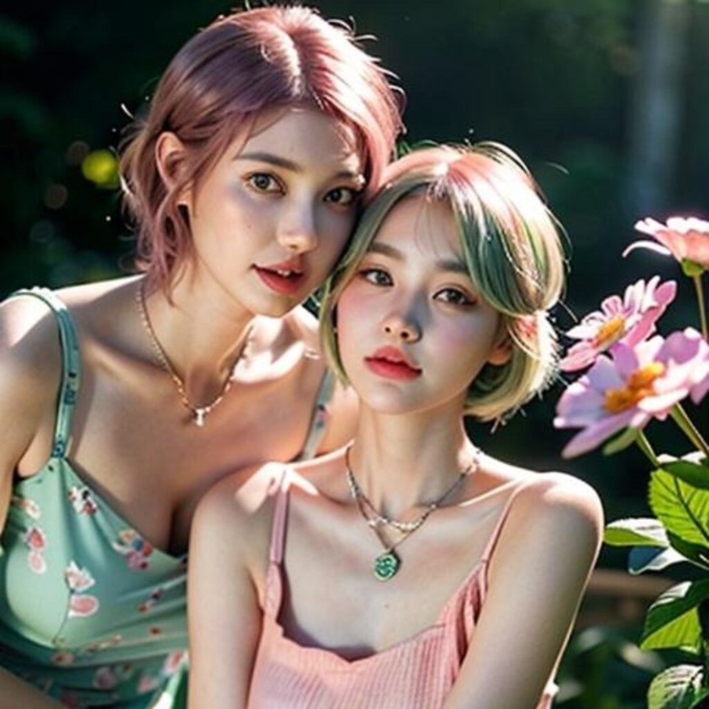 ももとみどり。