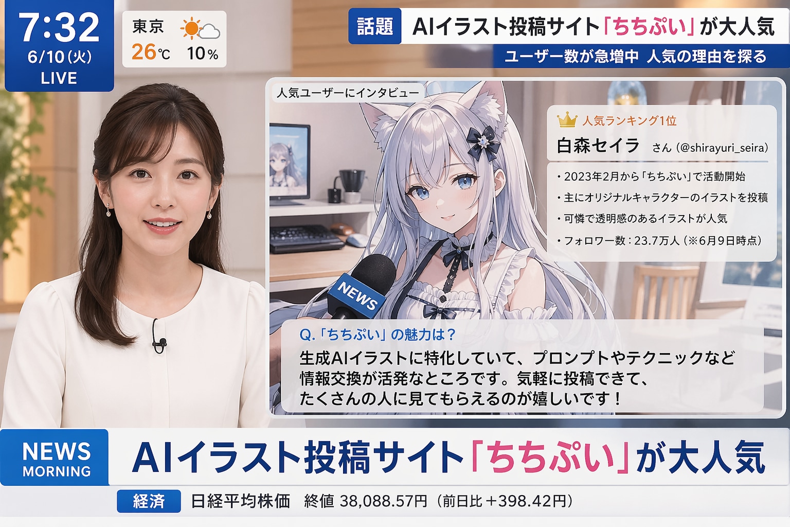 ちちぷいが大人気 | の人気AIイラスト・グラビア