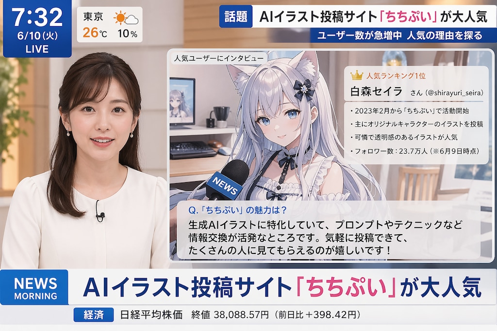 ちちぷいが大人気