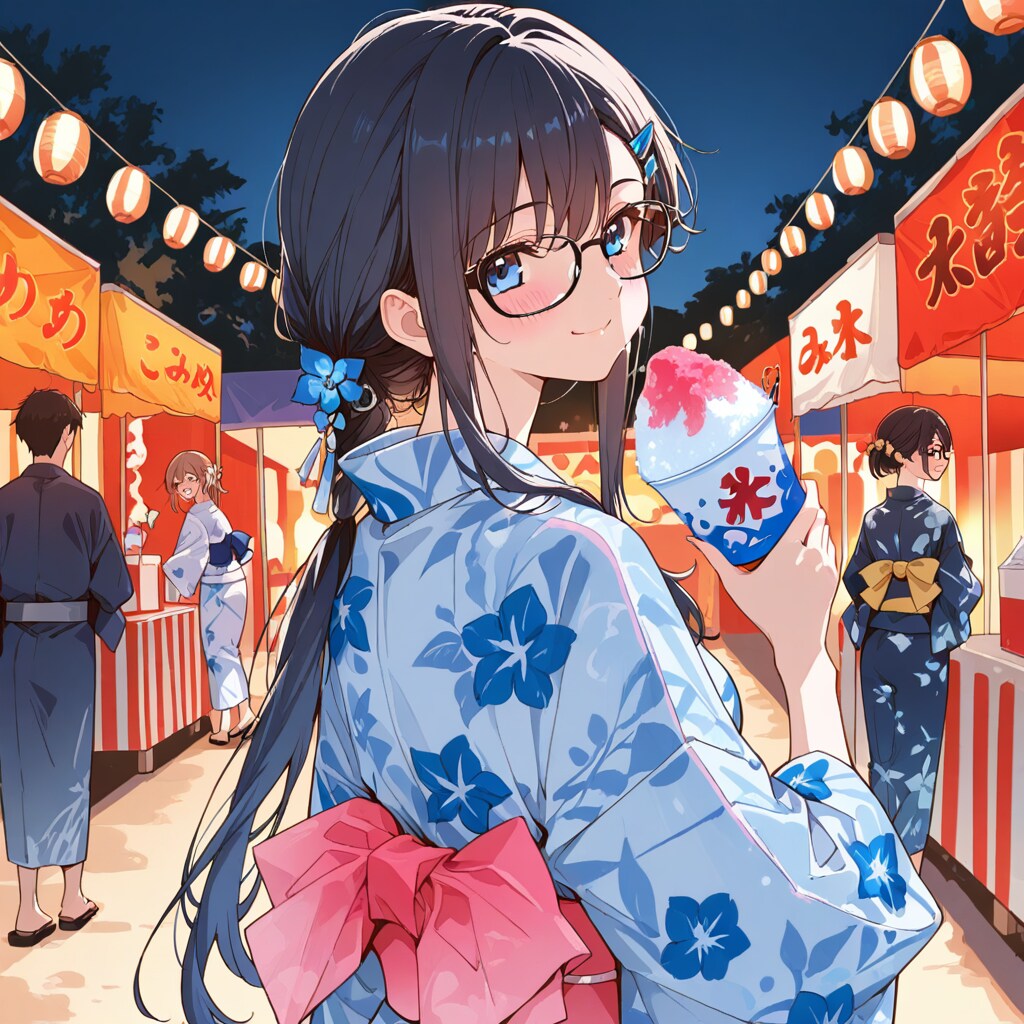 夏祭りかき氷 | の人気AIイラスト・グラビア