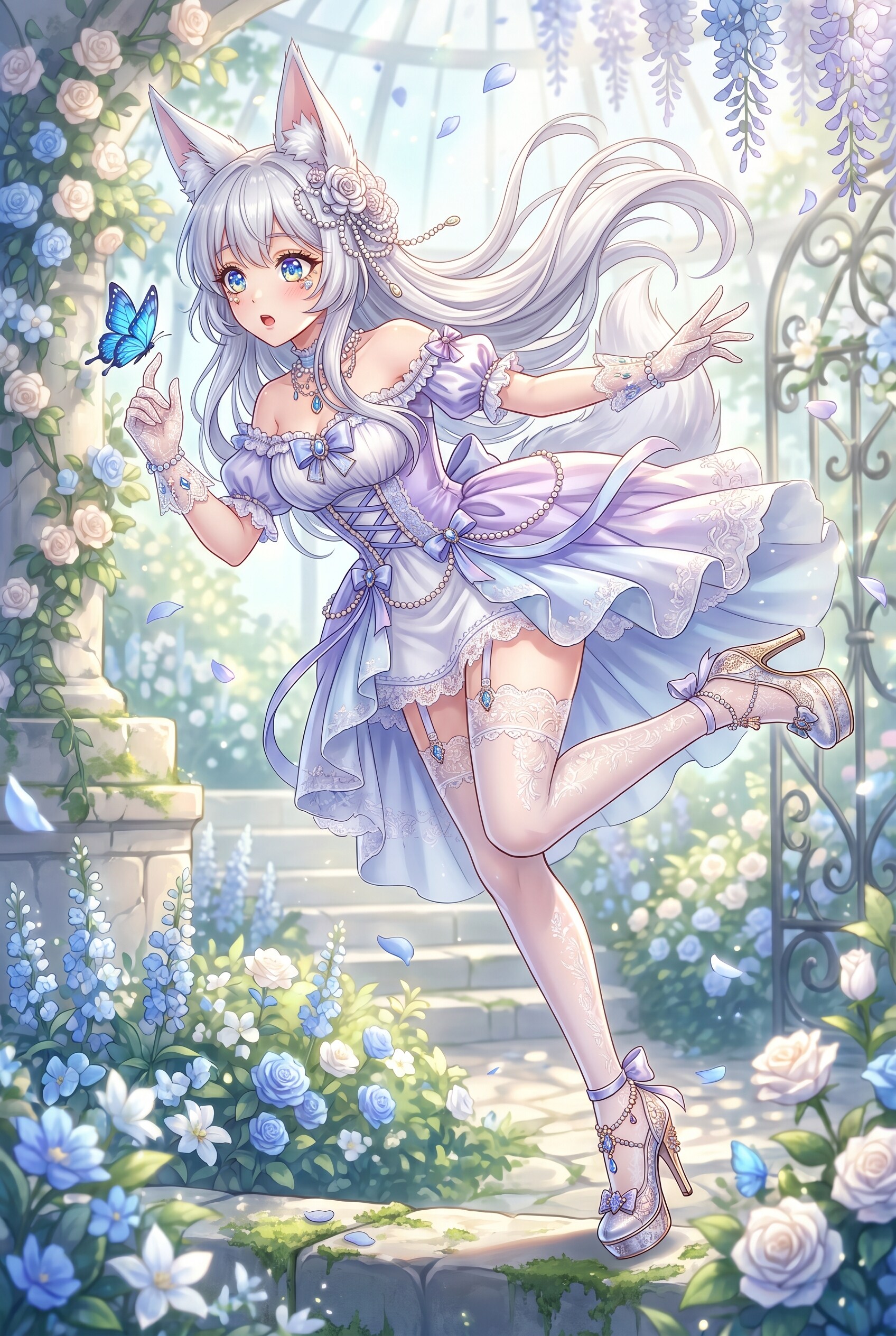 蒼蝶麗影 | の人気AIイラスト・グラビア