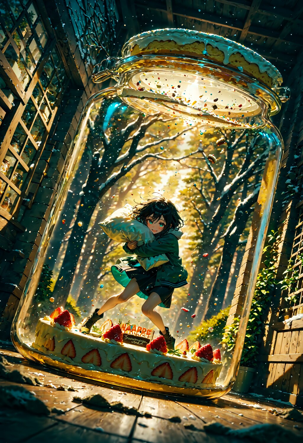 今日は何の日？　ケーキの日。まくらの日　その３