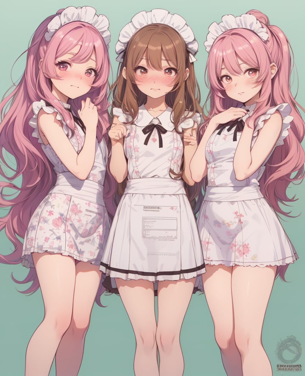 「トロ顔メイド喫茶」キャラクター設定原案的な