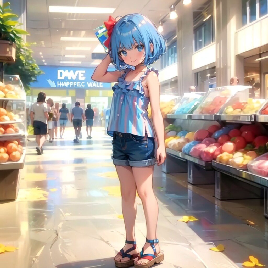 妹さんとお買い物