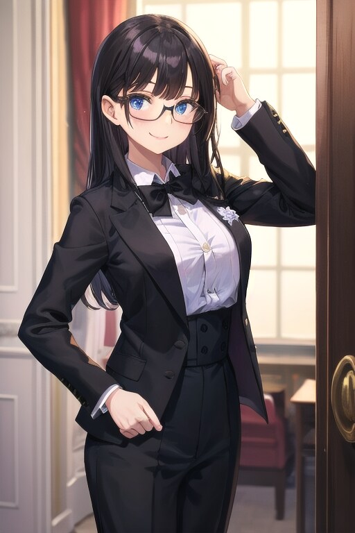タキシード美少女エリカ、執事になる