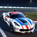 シボレーコルベット C7 レースカー 2枚目