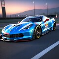 シボレーコルベット C7 レースカー 5枚目