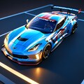 シボレーコルベット C7 レースカー 11枚目