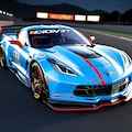 シボレーコルベット C7 レースカー 7枚目
