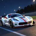 シボレーコルベット C7 レースカー 4枚目