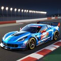 シボレーコルベット C7 レースカー 12枚目