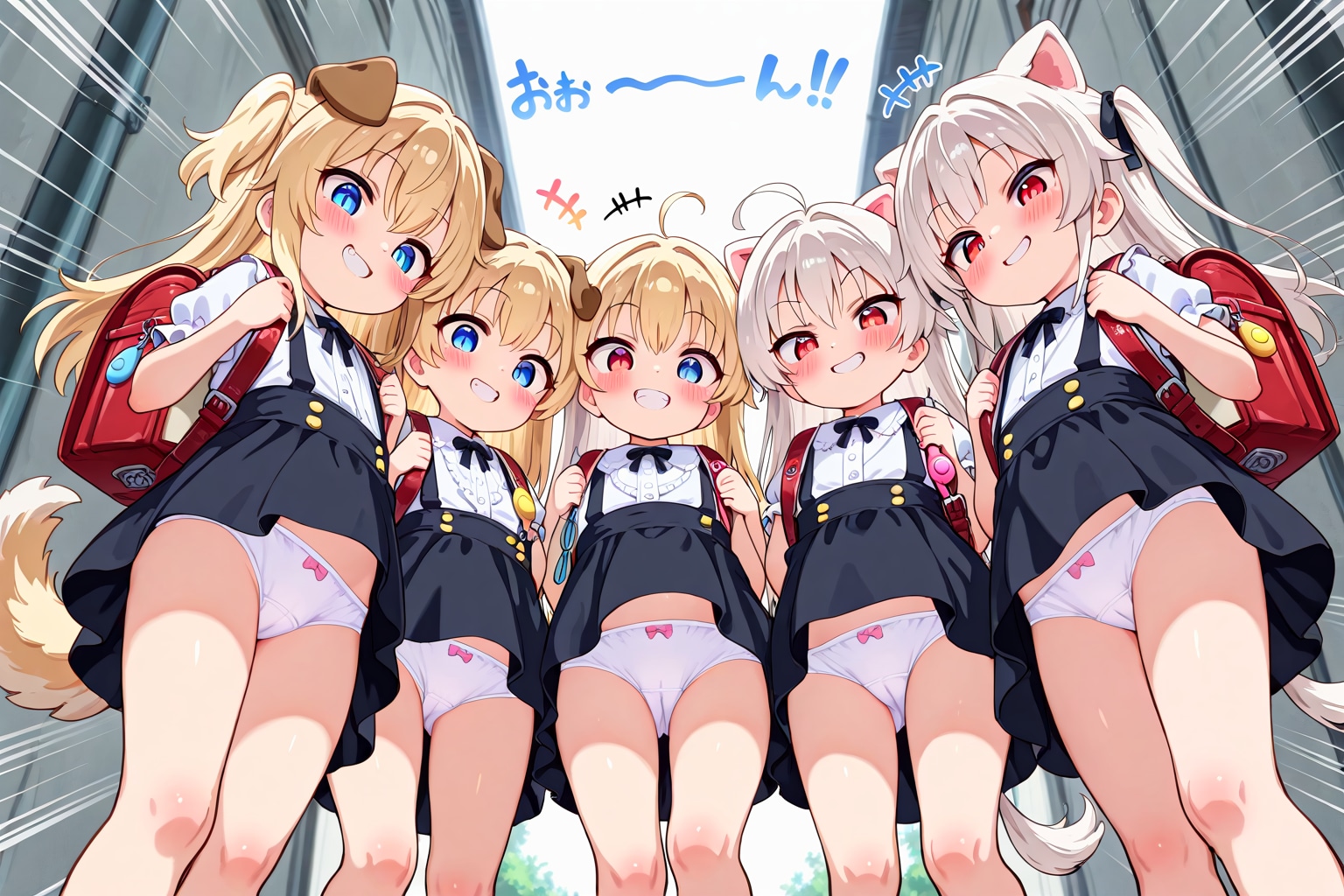 うっかりメスガキわんこのパンチラを見てしまった者の末路