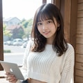 秋のデニムミニスカート 6枚目