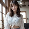 秋のデニムミニスカート 11枚目